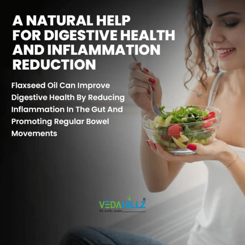 Vedahillz Cold Pressed Flaxseed Oil Sourced from Premium Natural Seeds